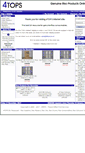 Mobile Screenshot of 4tops.co.uk